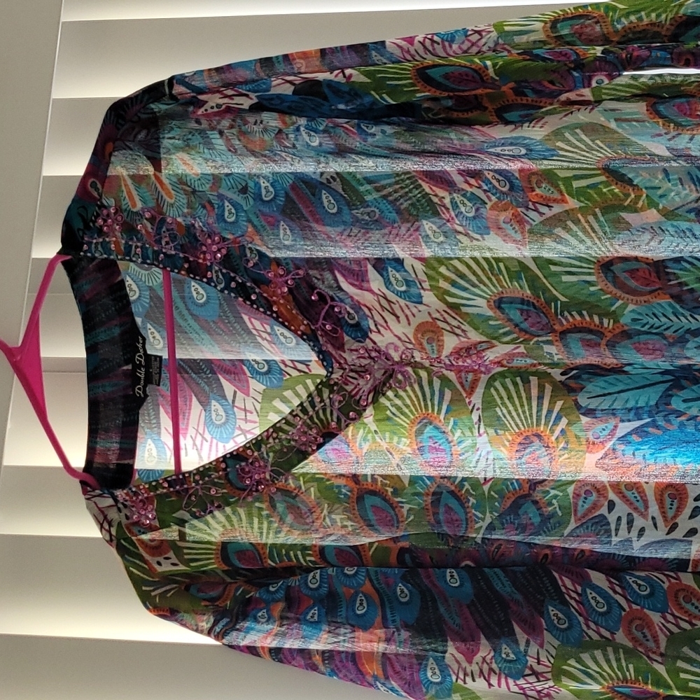 A swim suit cover up